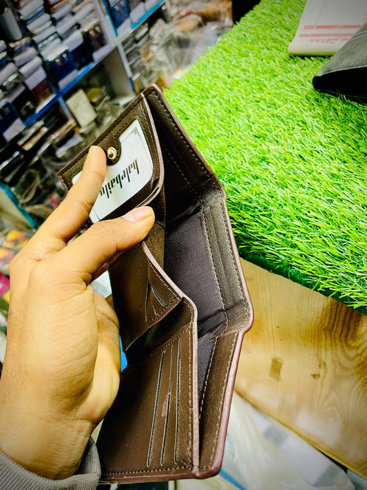 Elite Leather Bifold Wallet – Modern & Stylish