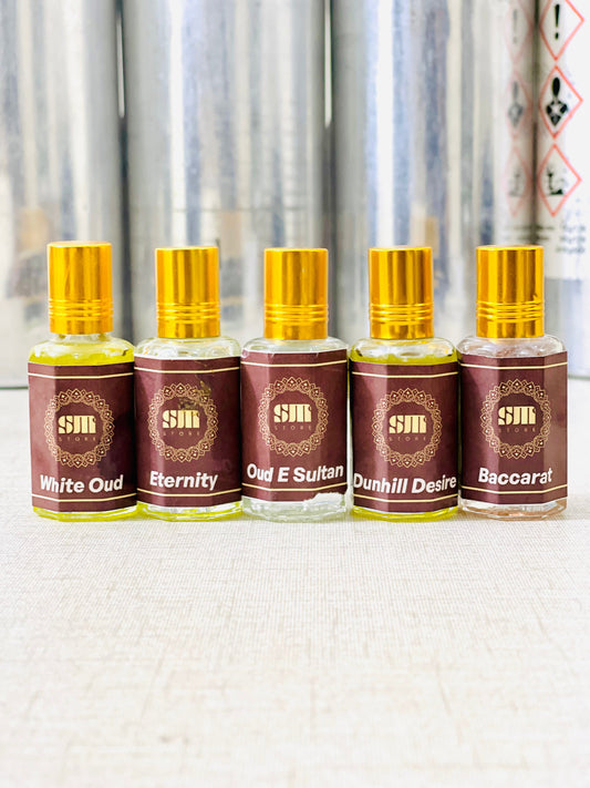 Summer Signature Deal – 5 Premium Attars (12ML Each) | 50% OFF