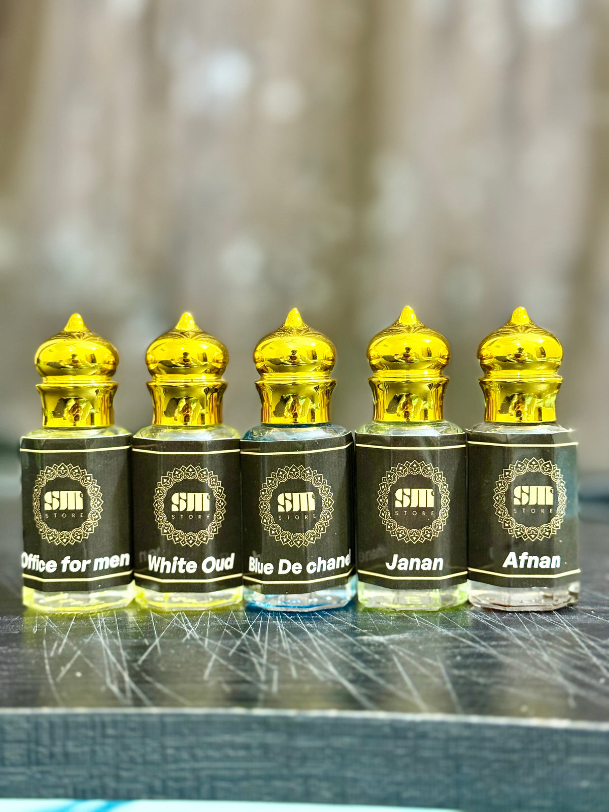 Signature 5 Fragrance Deal – Premium Long Lasting Attar Combo in Pakistan
